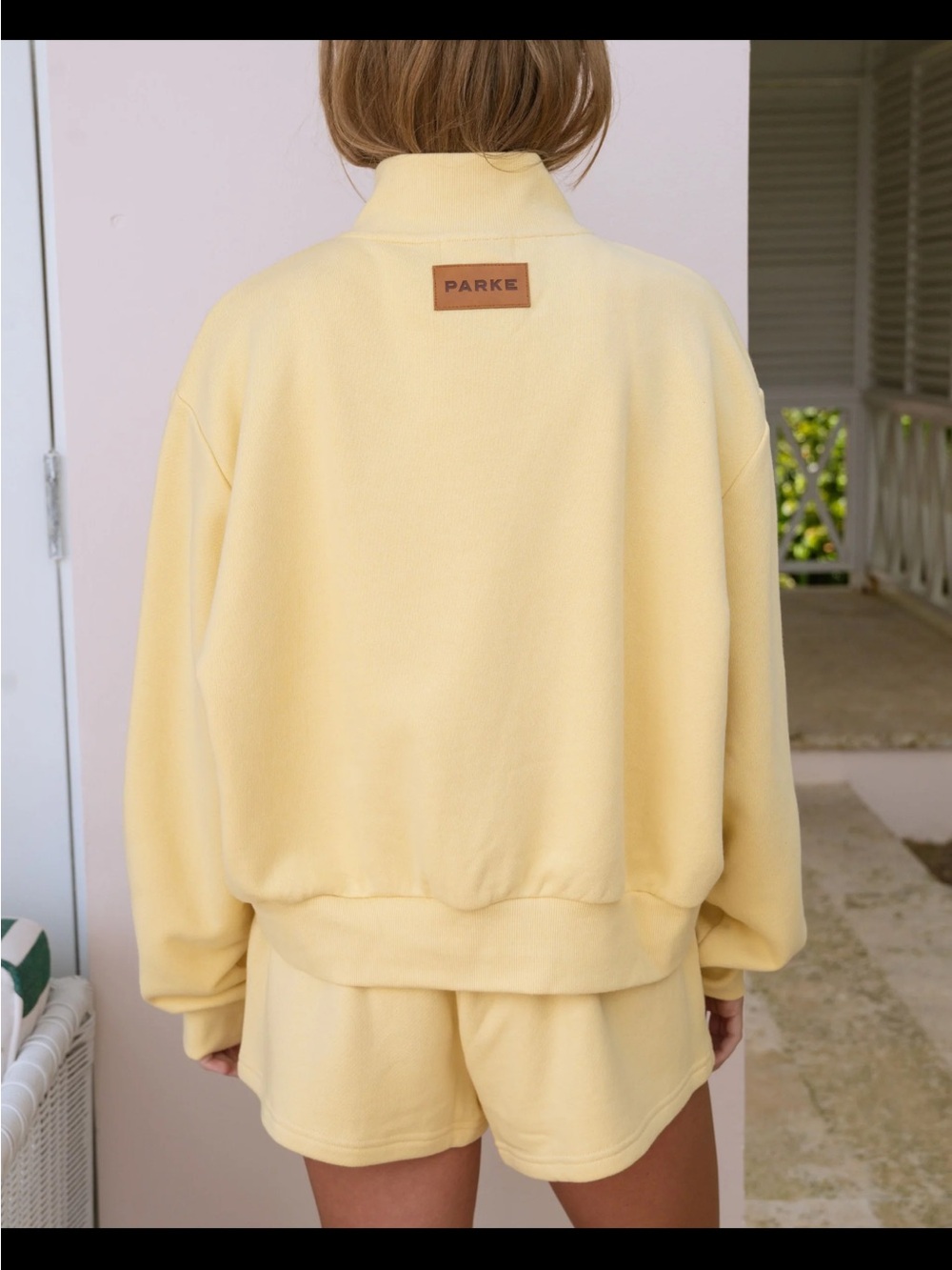 Parke Zip Up Mockneck - Picture 3 of 8
